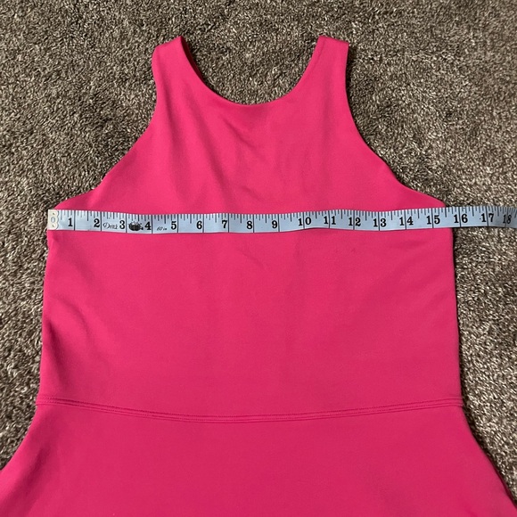 Athleta Conscious Fit and Flare Racerback Active Dress Pink Medium - Picture 12 of 13